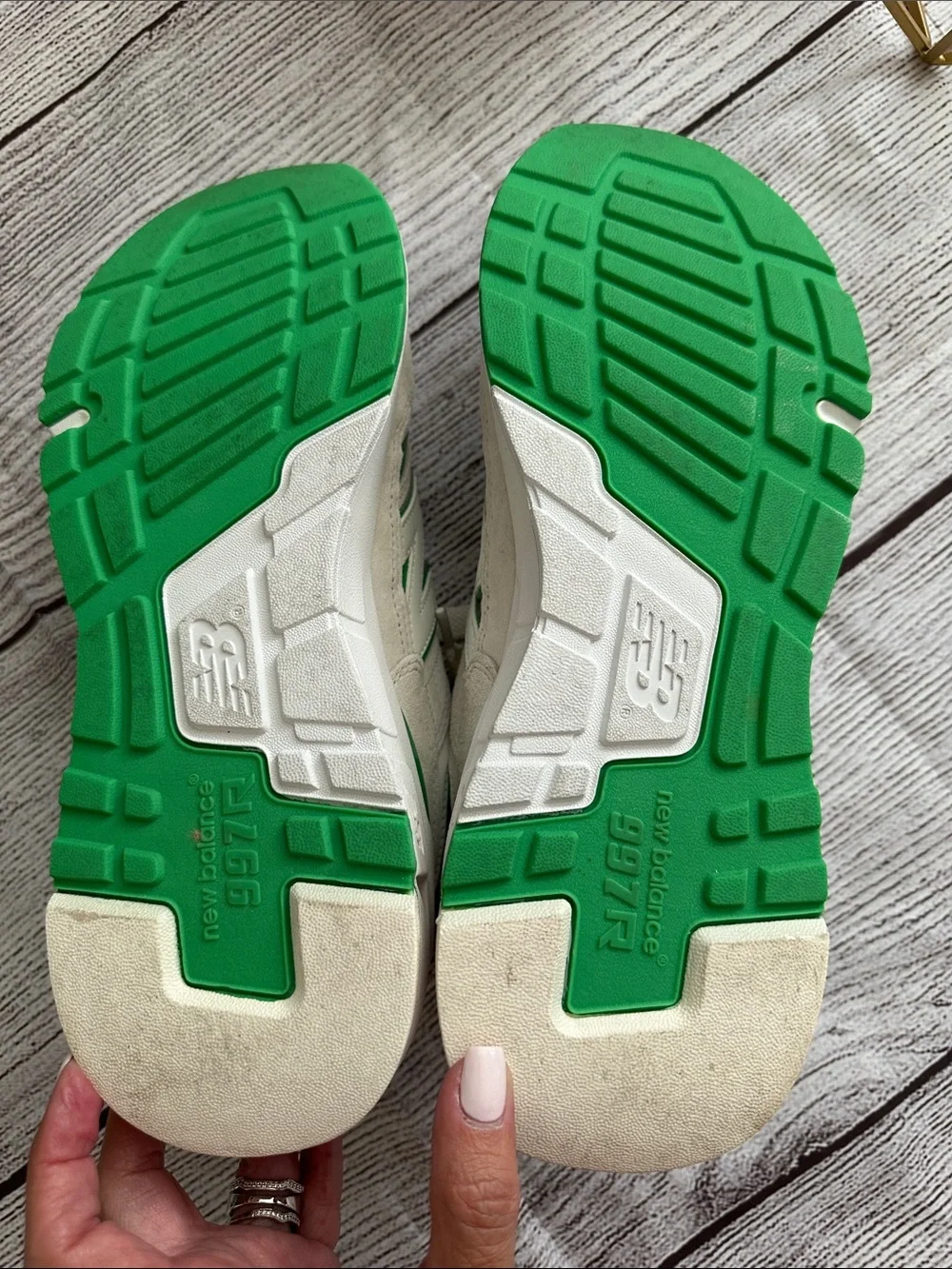 Figs Cream and Green Athletic Sneakers unisex